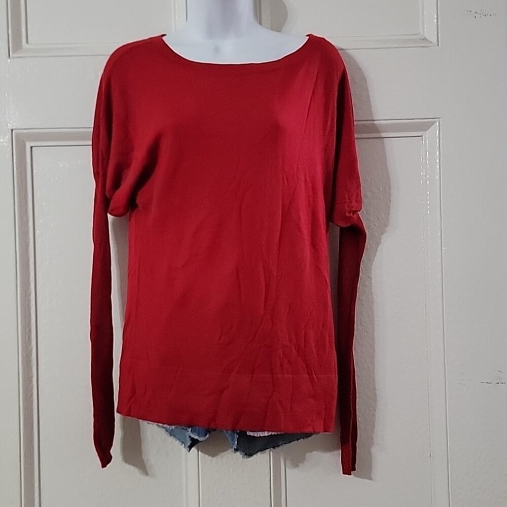 Women's Red Sweater Sz Sm The Limited